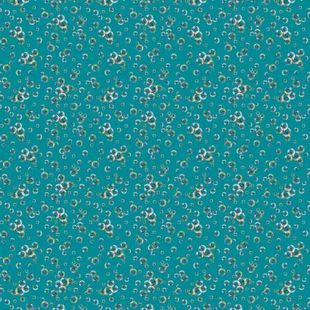 Sea Bubbles Teal - Under the Sea
