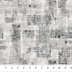 Urban Oasis Flannel - Tonal Squares - White Multi