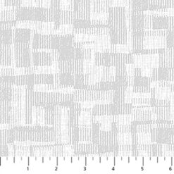 Urban Oasis Flannel - Abstract - White Multi