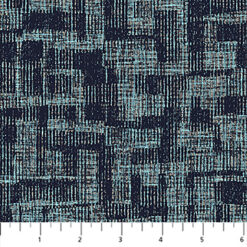 Urban Oasis Flannel - Abstract - Black Multi