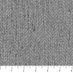 Urban Oasis Flannel - Herringbone - Gray
