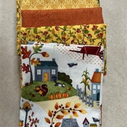 Octagon Table Topper Kit - Autumn Wander Lane