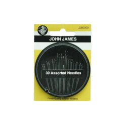 John James Needles Assorted 30pc Card