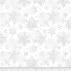 Snowfall Layered Snowflakes