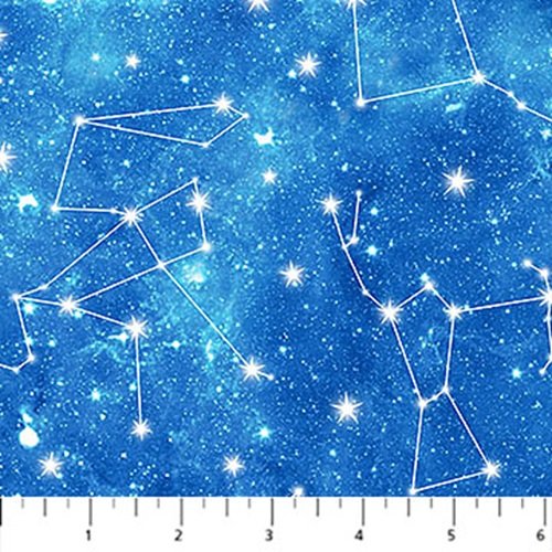 Space Odyssey - Constellations - Blue