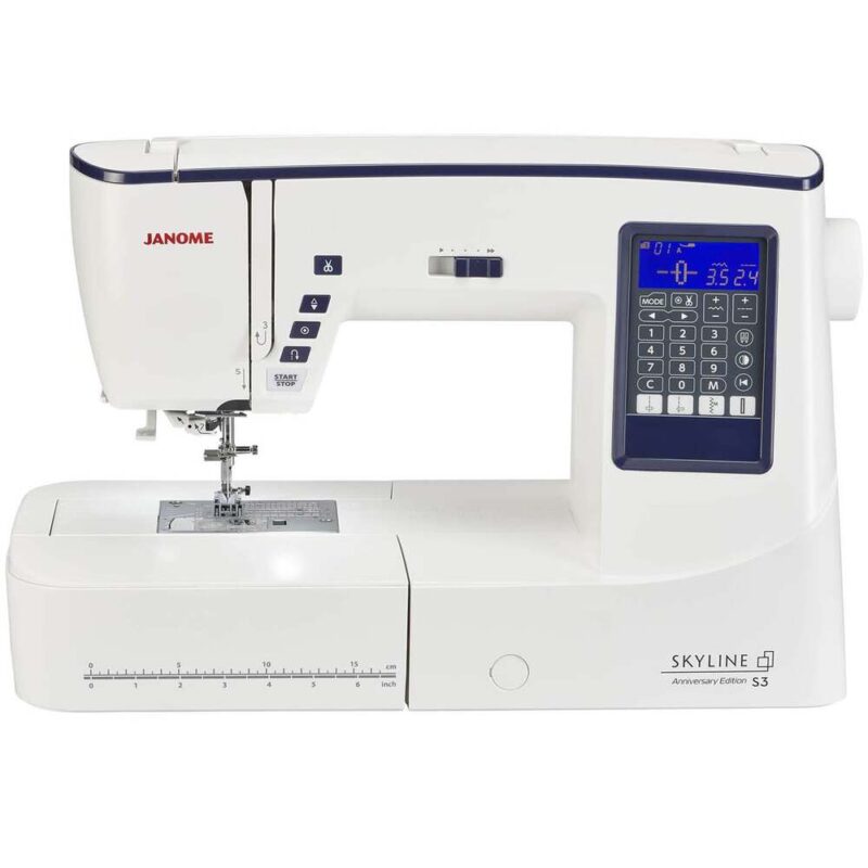 Janome Skyline S3 Anniversary Edition sewing machine