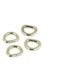 D Ring 1/2" - Nickel - Sallie Tomato