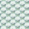 BUTTERFLIES LIGHT TEAL