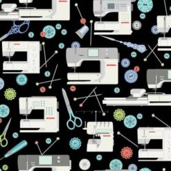 BERNINA LOGO SEWING MACHINE B.BLK.