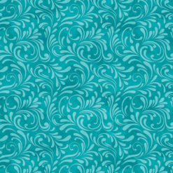 Shadow Scroll Teal - Butterfly Calypso
