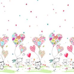 Love is in the Air Double Border White