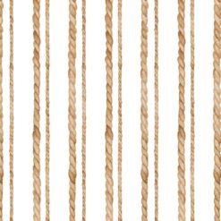 Sea Whispers Rope Stripe - White