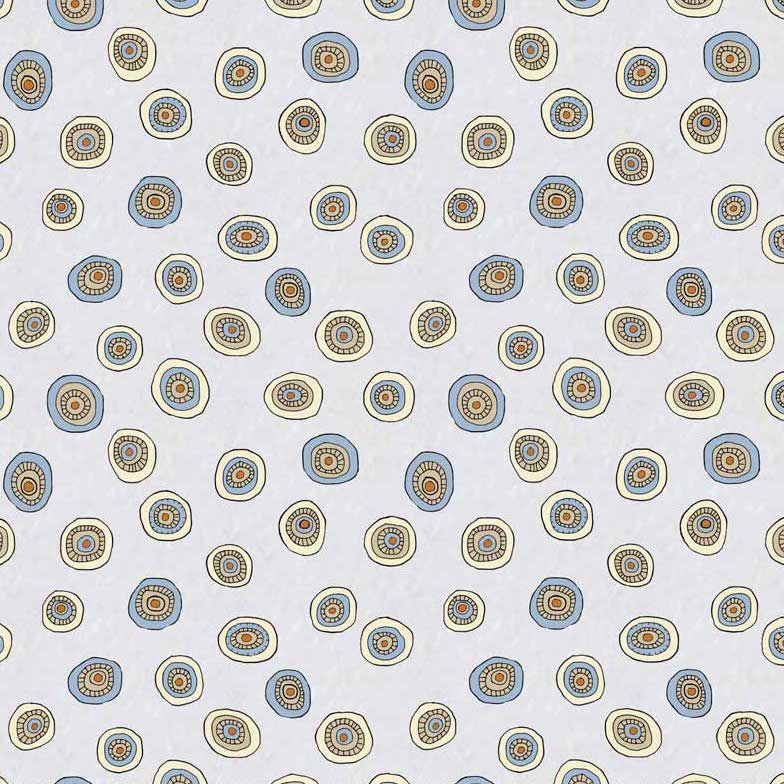 Origins Tossed Ditzy Dot -White