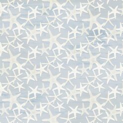 Sea Whispers Star Fish Allover - Light Blue