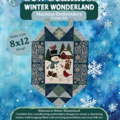 Winter Wonderland Machine Embroidery Pattern