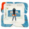Adventure Awaits Airplane Plush Hooded Blanket Kit