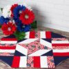 Easy Patriotic Table Topper