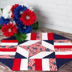 Easy Patriotic Table Topper
