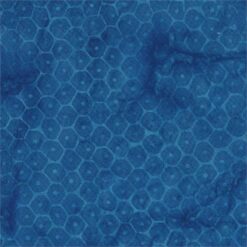 Batik Textiles– Blue Honeycomb
