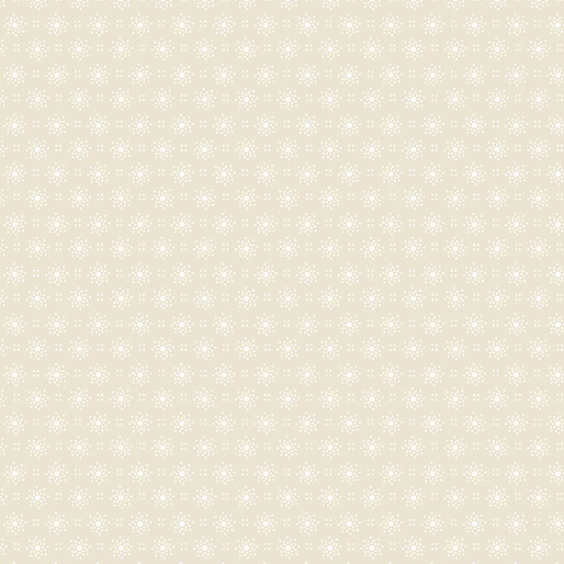 Sunburst Dots - Ecru