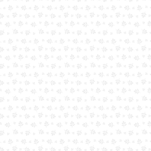 Little Flower Buds - White