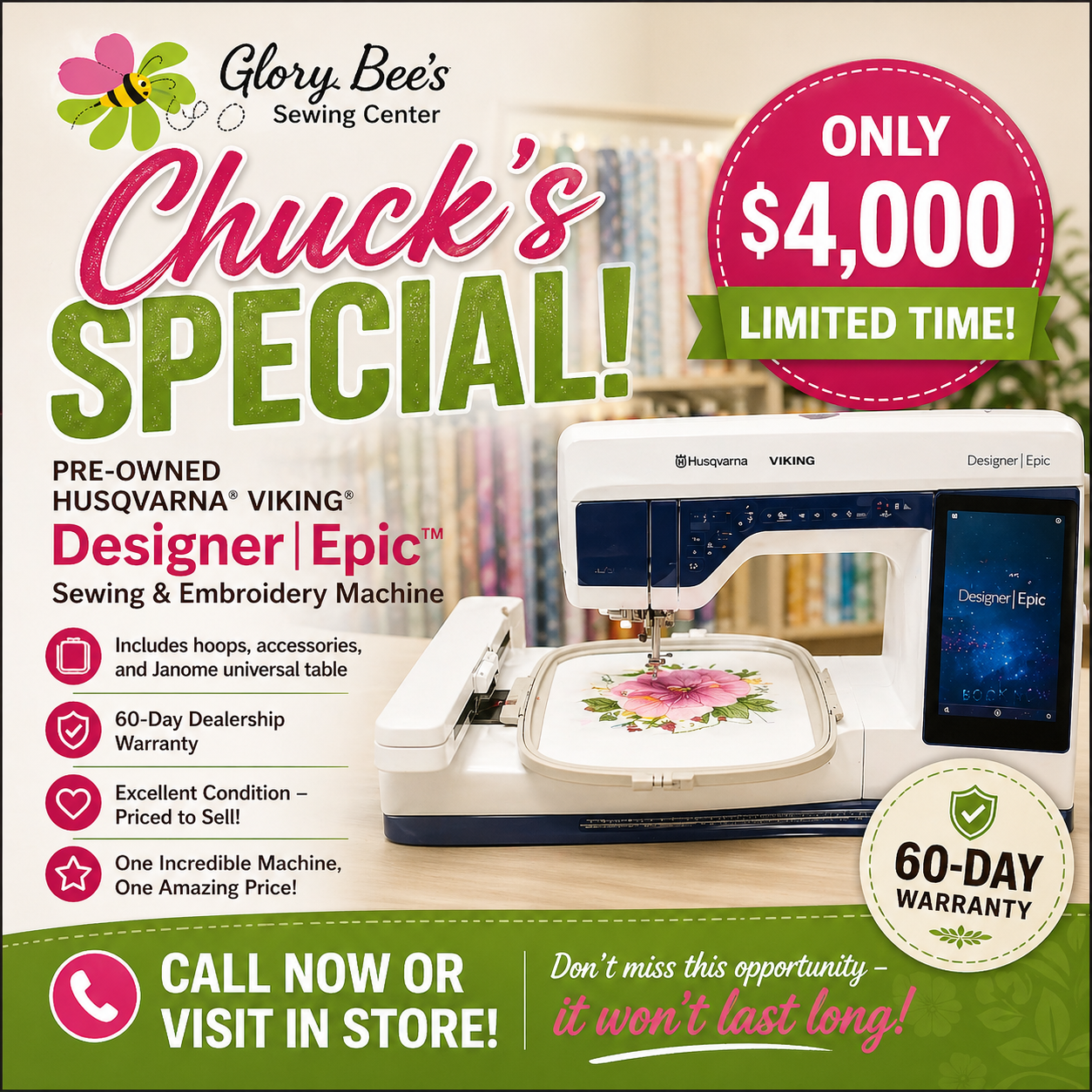 Glory Bees Sewing Center
