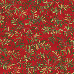 Pine Boughs - Red