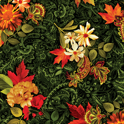 Autumn Bouquets - Green - Harvest Beauty