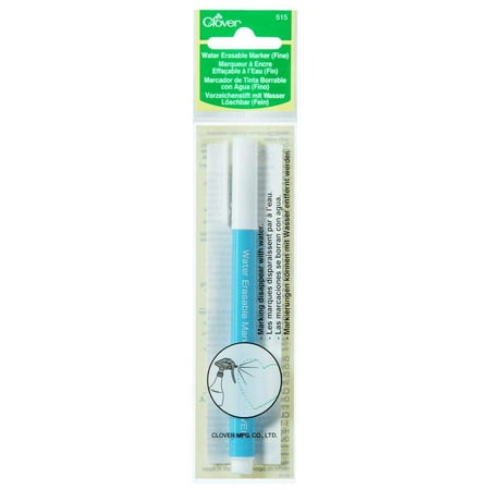 Clover Fine Point Water Soluble Marker Blue