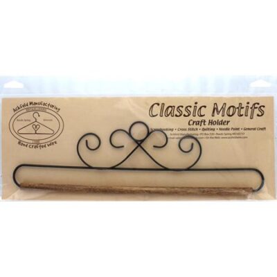 French Curls Fabric Holder - 12"