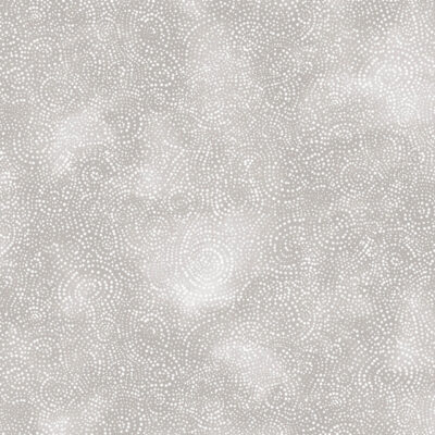 108" Solstice Flannel  Grey - Serene Swirls