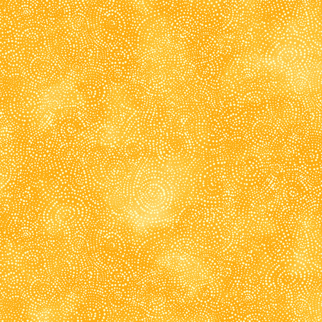 108" Solstice Flannel Yellow - Serene Swirls