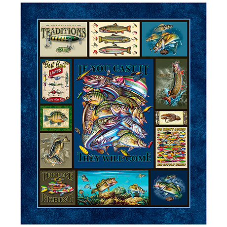 The Lure of Fishing - Sold by the Yard