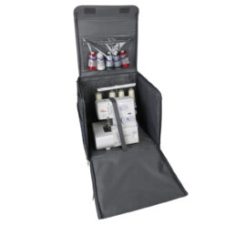 Everything Mary Serger Rolling Case Blue/Grey Floral